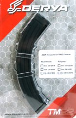 25 Schuss Ersatzmagazin für alle DERYA TM22 Modelle Selbstladefbüchse Unterhebelrepetierer 22 lr