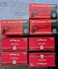 Hülsen .357 Magnum - einmal abgeschossen