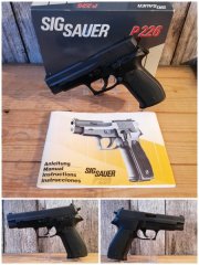 SIG Sauer P226 aus 2000 in sehr gutem Zustand, Originalverpackt (+ viel mögliches Zubehöhr)