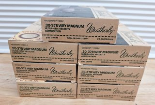 30-378 Weatherby Fabrikpatronen