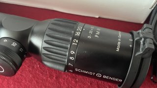 Schmidt und Bender S&B 3-20x50 PMII AR15 Hera Schmeisser Oberland Drückjagd Sport Zielfernrohr
