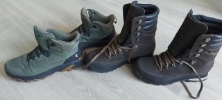 2-Stiefel Schuhe für JÄGER und FISCHER Gr44
