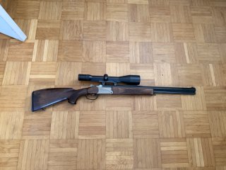 Sauer97 /Blaser BBF95 (Doppelbüchse 9,3x74R) mit Zeiss Diavari 3-12x56