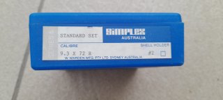 Simplex matrizensatz 9,3 x 72 R