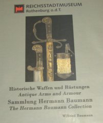 Historische Waffen und Rüstungen, Sammlung Hermann Baumann / im Handel nicht mehr erhältlich