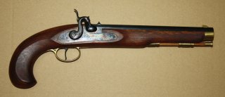 Perkussions Vorderlader-Pistole "Kentuckian" im Kal. 45 -GELEGENHEIT-