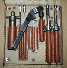 orig. Wehrmacht/Luftwaffe WK2 MG15 Zubehör-Tasche mit kpl. Inhalt -SELTENE CHANCE-