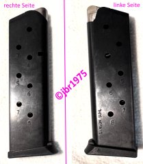 Magazin für SIMSON SUHL 1911A1 Match .45 Auto / .45 ACP einreihig 8 schüssig