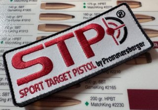 STP Sport Target Pistol Patch – by Prommersberger – mit Klett