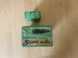 Sierra Matchking Gesch. 6mm / 243 Dia.