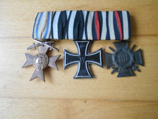 Orden Ordensspange Ordenschnalle EK original deutsch 1. Weltkrieg