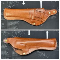 AKAH Leder Holster für S&W629 6,5"