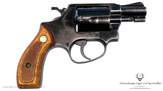 SRS-Waffe, Revolver, ERMA, EGR 66, PTB 162, Kaliber 9mmRK, gebrauchter Zustand.