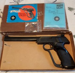 Walther Luftpistole LP 2 - DEFEKT -