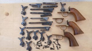 Vorderlader Revolver Ersatzteile Colt Walker