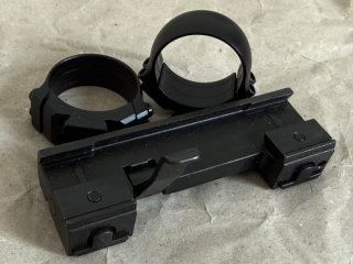 Originale Heckler & Koch Schnellspann-Montage HK05 mit 30er Ringe