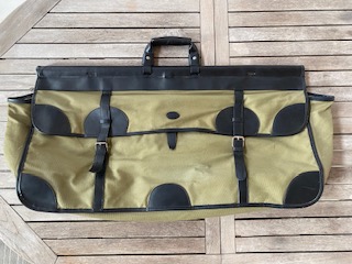 Double Gun Slip Bag Canvas/Leder
