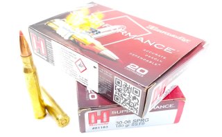 40 Patronen Hornady .30-06 Springfield Superformance 180grs. SST