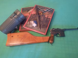 Mauser C96 Rote Neun mit Anschlagkasten
