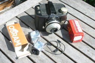 Für Fotosammler Agfa Klack 6x9 Rollfilm- Kamera