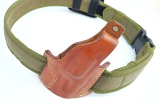 Holster + 2 Speedloader + Koppel (Gürtel) für Ruger SP101 Kal. .357Mag.