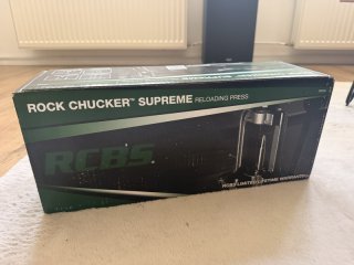 Rock Chucker Supreme Wiederladepresse, komplettes Set