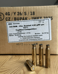 800 Hülsen TopShot Competition .223 Rem. aus gleichem Los