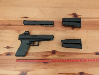 Glock 41 MOS .45 ACP mit Wechselsystem Glock 20 10mm Auto WS Timney Alpha Trigger