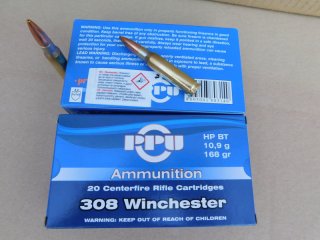 .308/168grs HPBT PPU 20 stk. A-363 # SSZ Berka