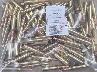 7,62x54R/182grs FMJBT PPU Bulk 100 Stk. A-169B # SSZ Berka