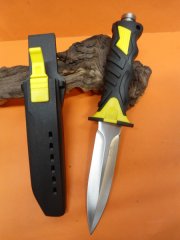 Taucher-Messer mit dolchähnlicher Klinge 41