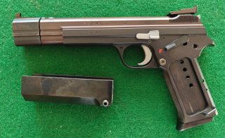 SIG P210-5 Sportpistole – 6 Zoll Lauf – Top-Zustand