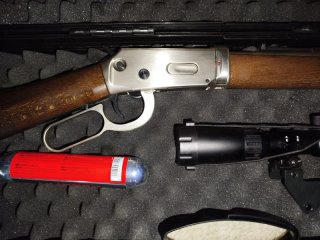 Walther Lever Action "Steel finish" Komplettset
