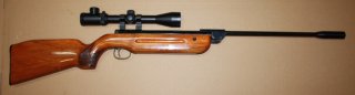 Luftgewehr LG Walther Modell 53 im Kal. 4,5mm mit ZF 3-9x40 & 1.000 Diabolos -TIP TOP-
