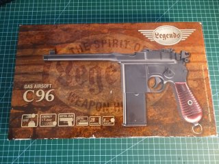 GAS AIRSOFT C 96 cal. 6 mm
