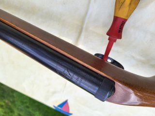 Luftgewehr Diana 27 mit F-Zeichen