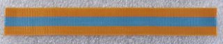 SOWJETUNION - 100% ORIGINAL BAND - NEU UNGEBRAUCHT - FÜR MEDAILLE - " FÜR DIE EINNAHME BUDAPEST "