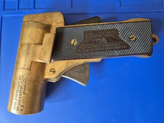 Signalpistole Amerikanisch aus Sammlugsauflösung