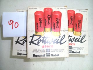 90 Schuss Rottweil Stern Kal. 16