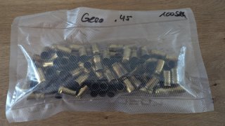 .45 ACP Hülsen Geco