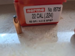 Norma-Geschosse Cal. 22 4,0gr
