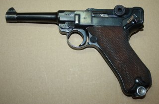 orig. deutsche WK2 Luger P08 Pistole "S/42 1937" im Kal. 9x19 -GELEGENHEIT-