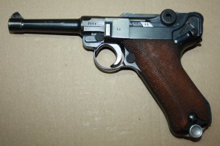 orig. deutsche WK2 Luger P08 Pistole "S/42 1938" im Kal. 9x19 -GELEGENHEIT-