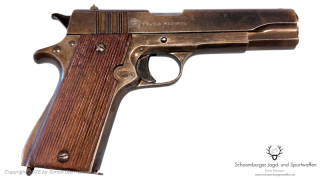 Pistole, Hafdasa, Ballester-Molina, Policia Federal, Kal. .45Auto, guter Zustand.