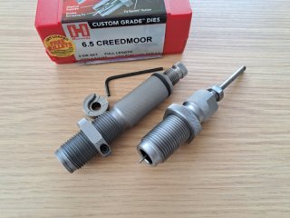 6,5 Creedmoor Hornady Custom Grade Matrizensatz + Hülsenhalter
