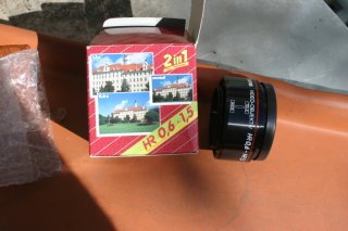 Für Fotosammler Hama Videoobjektiv 2 in 1 Tele und Weitwinkel
