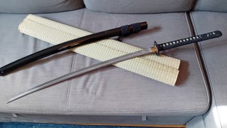 Miyamoto Musashi Katana BoHi für Schnittest