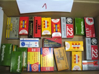 Konvolut .22 Patronen 1000 Schuss gemischt