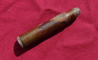 1943 WEHRMACHT. Selten Treibpatrone für die Granaten des Gewehr-Granat- Gerät des Mauser K 98k .Deko