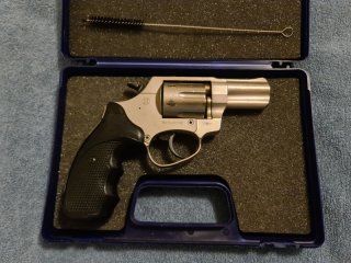 Schreckschussrevolver Röhm RG 89, 9mm RK, PTB 976 , Veloursvernickelt